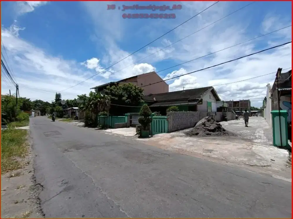 5 menit Kampus UMY ,Tanah dalam ring road jogja dijual