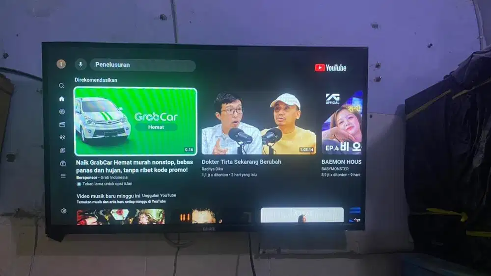 AKARI Smart Android TV 32 inch Bluetooth AT-5532 B ( LED TV 32 Inch )