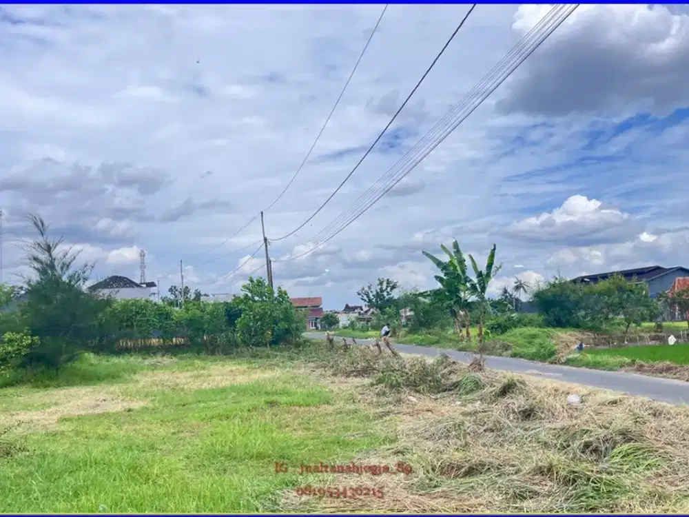 Nogotirto Jambon tanah dijual murah siap bangun ,SHM P aman