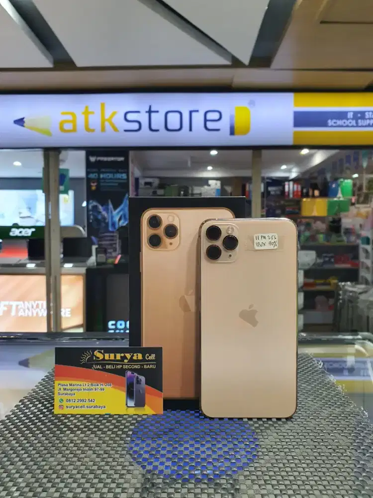 Iphone 11 Pro Max 256 ex ibox second mulus fullset