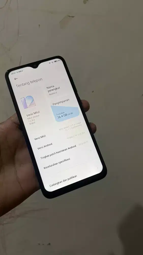 Hp redmi 8 fullset ram 4/64gb