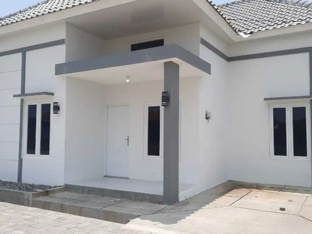 dijual rumah pesan bangun 3KT dan 2KM bisa FREE DESAIN KPR DP 0%