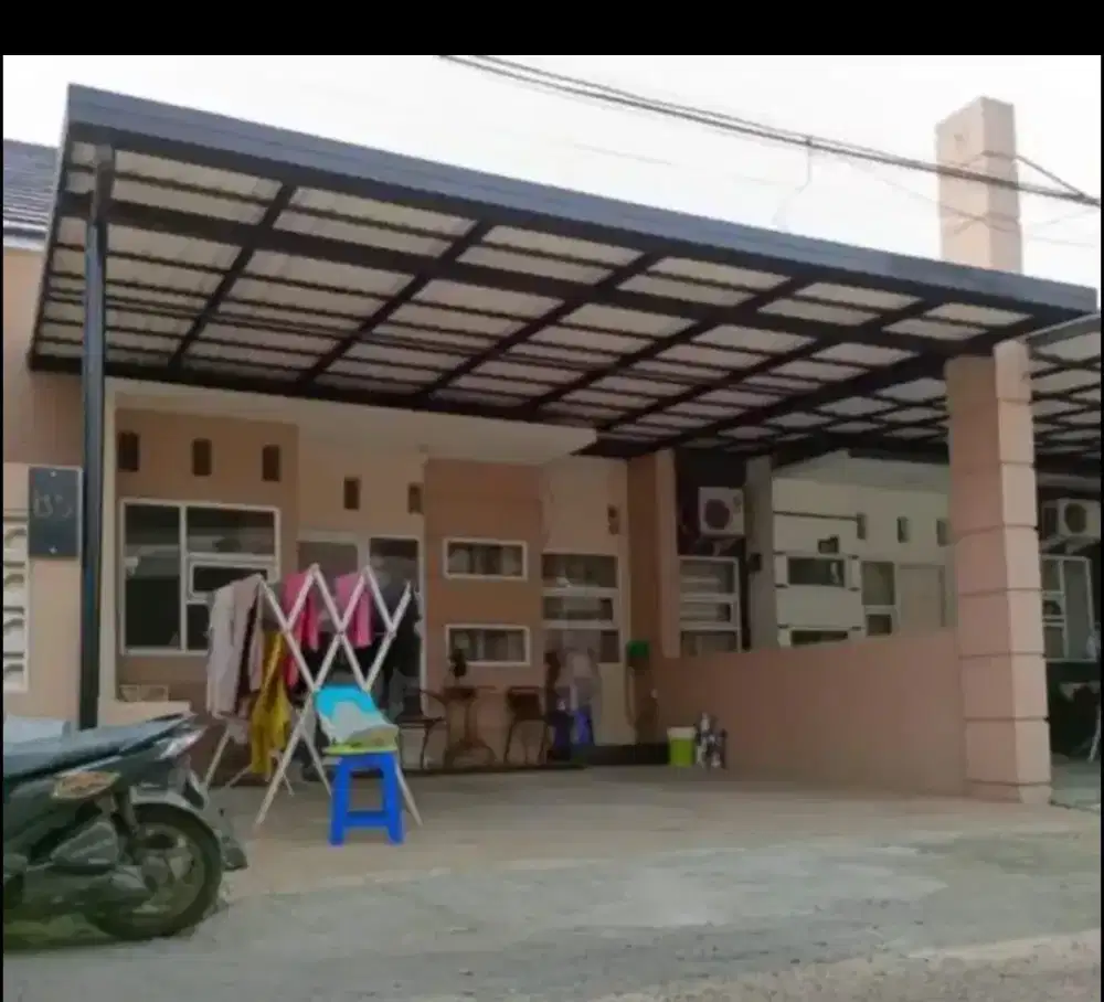 Kanopi baja ringan dan garasi
