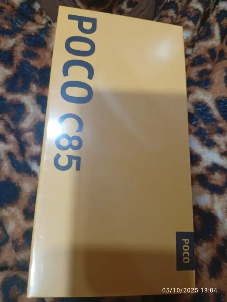 Dijual POCO C85 6/128 Black 100% Masih Segel