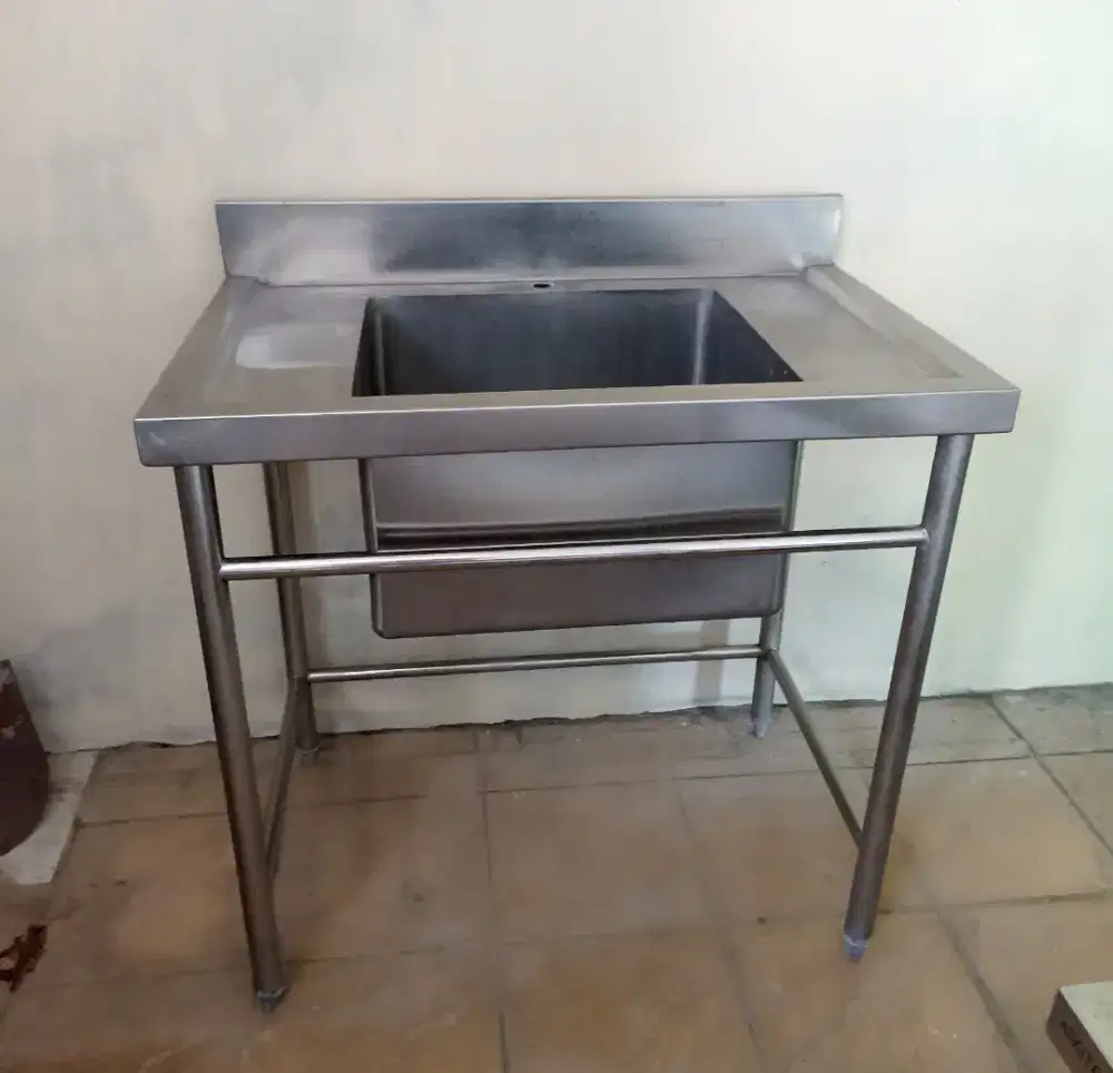 Sink single stenlis