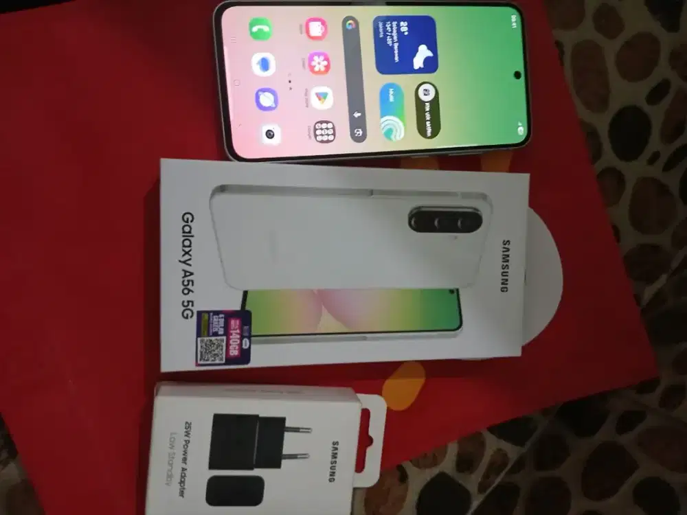 Samsung A55 5G 12/256GB
Fulset Full Original