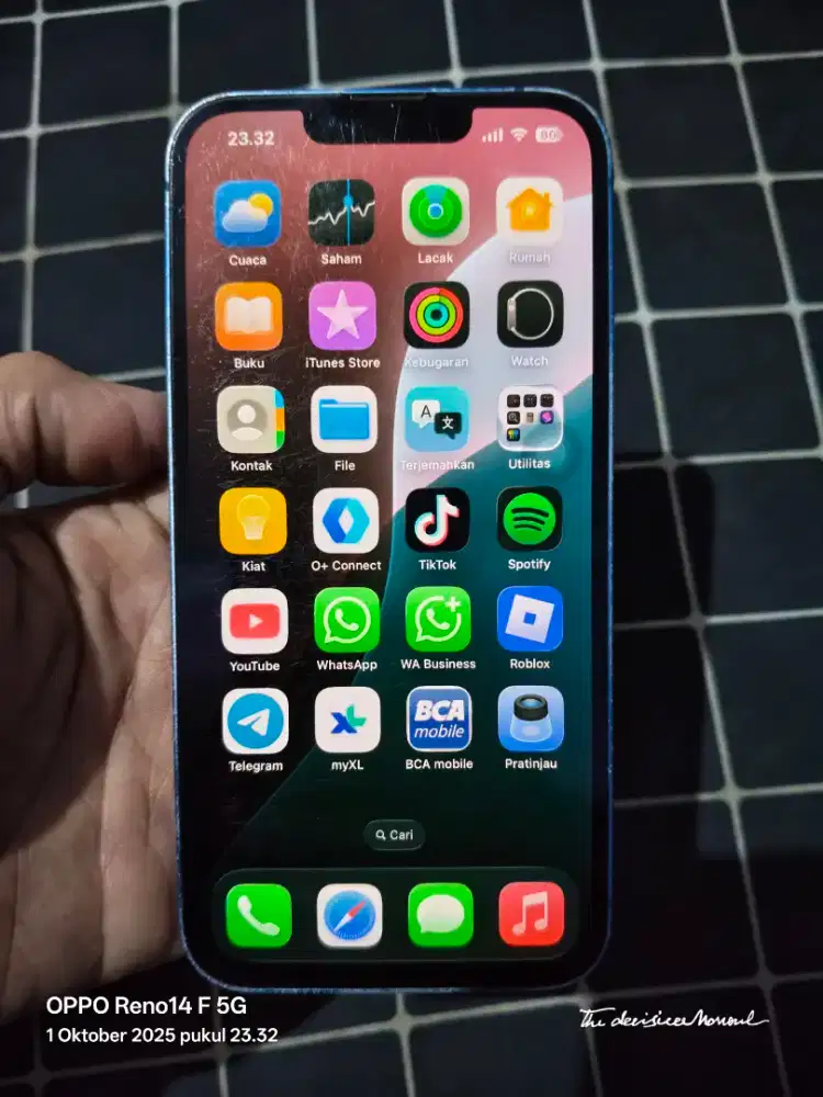 iPhone 13 128 blue batangan