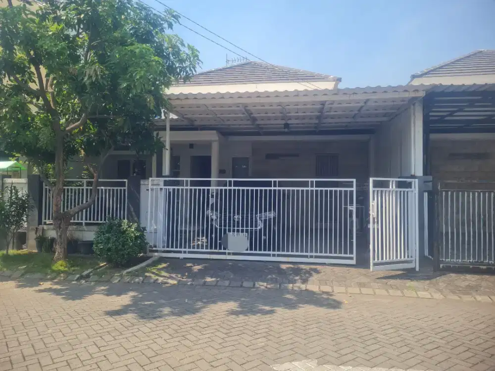 Rumah cluster 1 lantai siap huni, lingkungan nyaman, aman