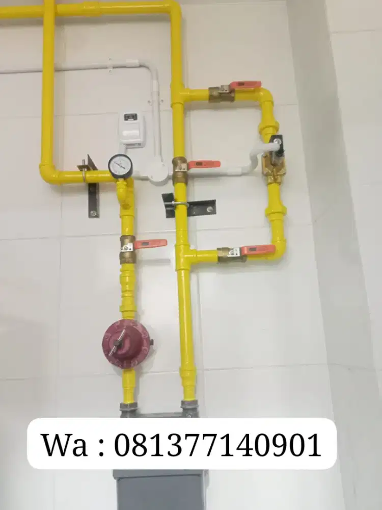 Jasa pemasangan intalasi pipa gas medan