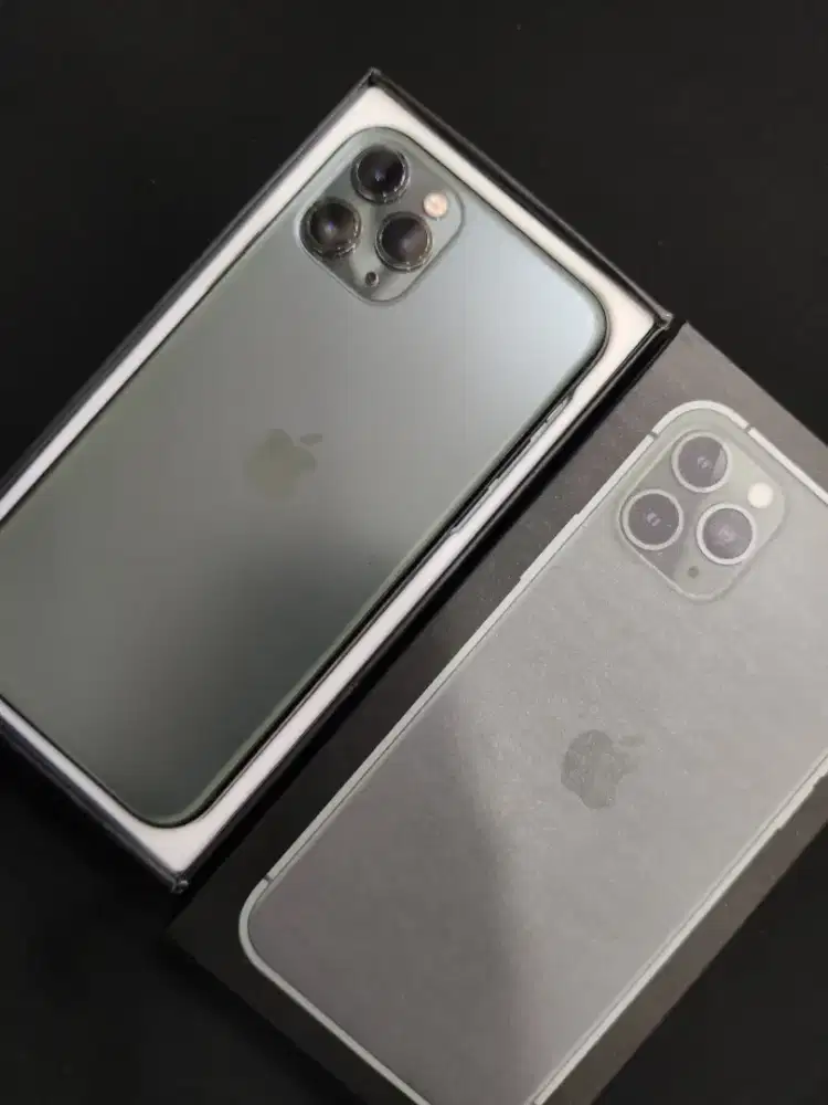 Iphone 11 Pro 256gb Fullset Ada Notip Batre Layar