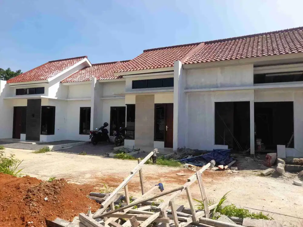 Termurah dan tebaik rumah cluster minimalis cuma 500jt an unit ready stok