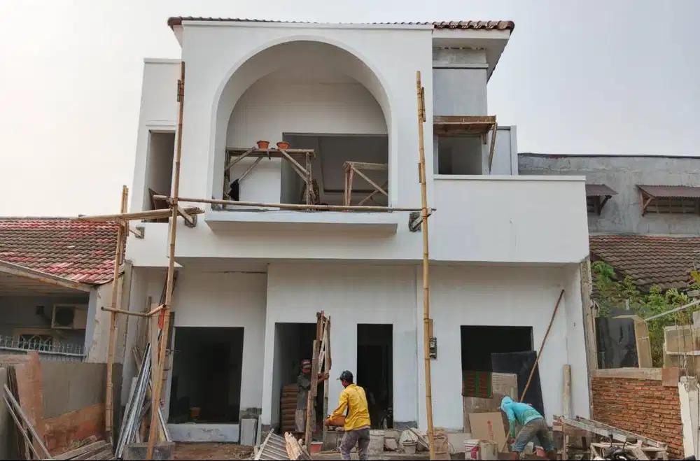 JUAL RUMAH BARU KENCANA LOKA HAMPIR FINISHING STRATEGIS DI BSD