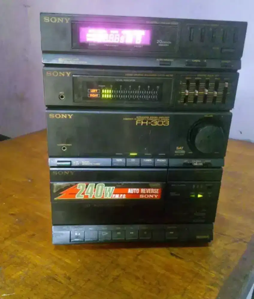 SONY FH 303 mulus plus speaker BIGGER nya
