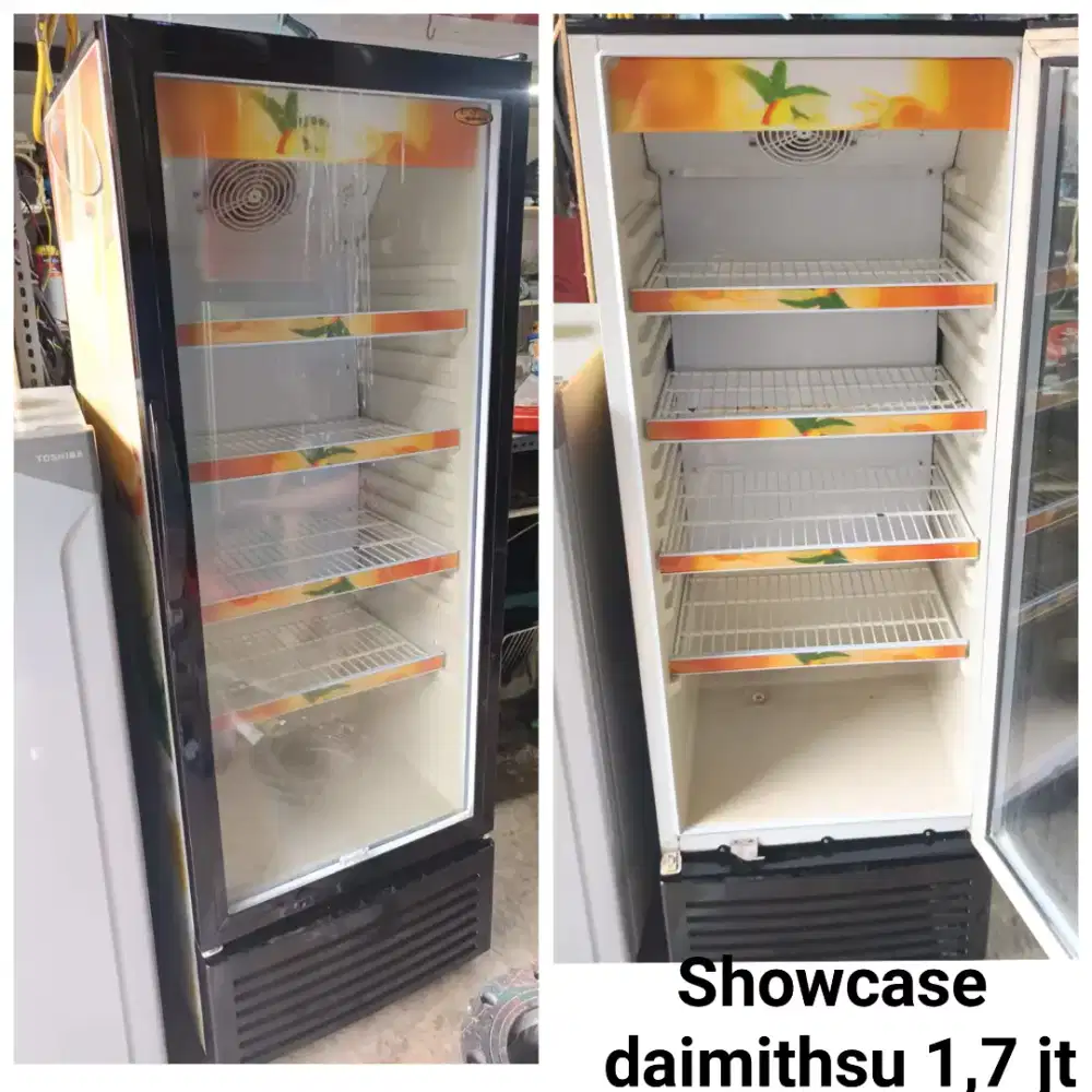 Showcase DAIMITSU bekas bergaransi