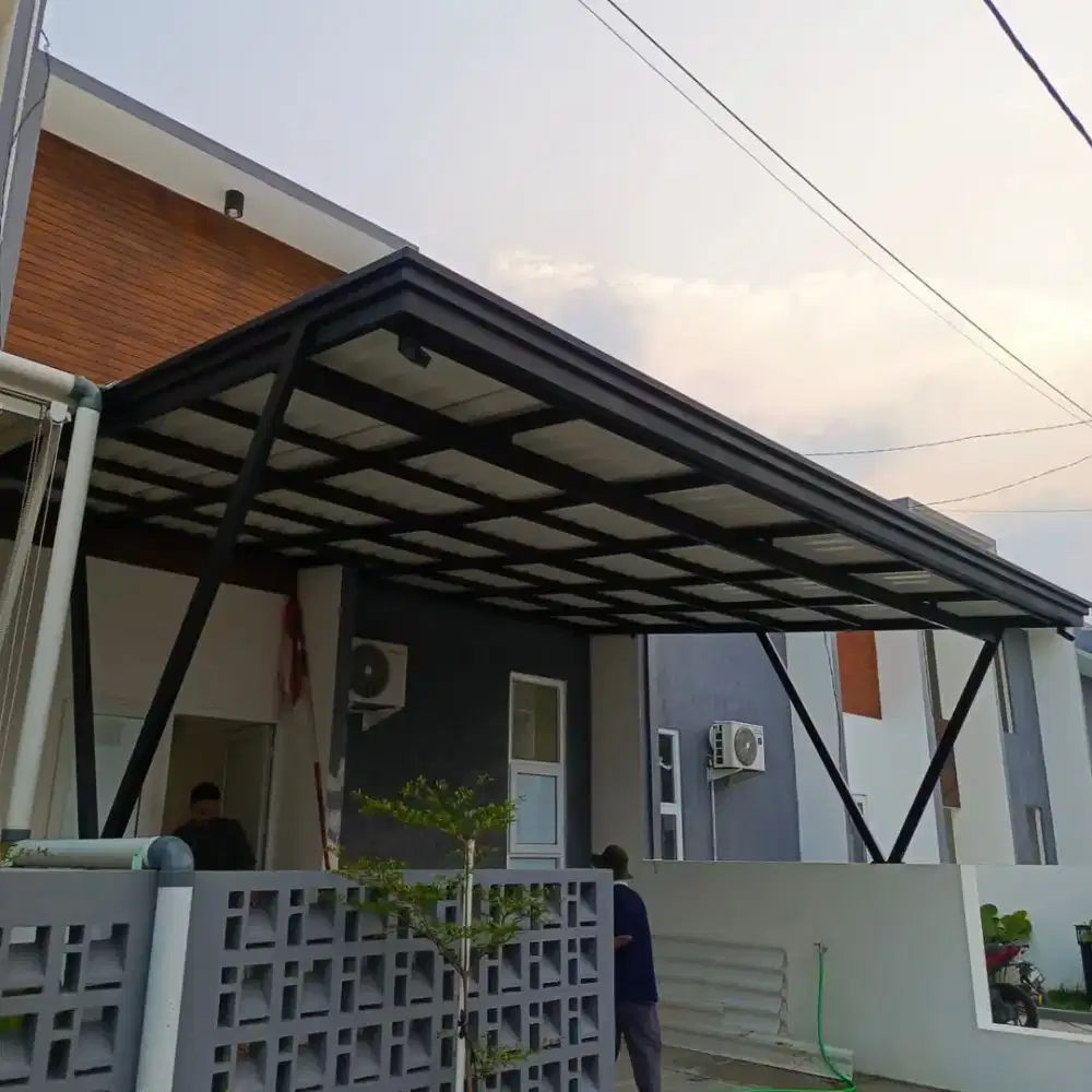 Kanopi baja ringan atap alderon