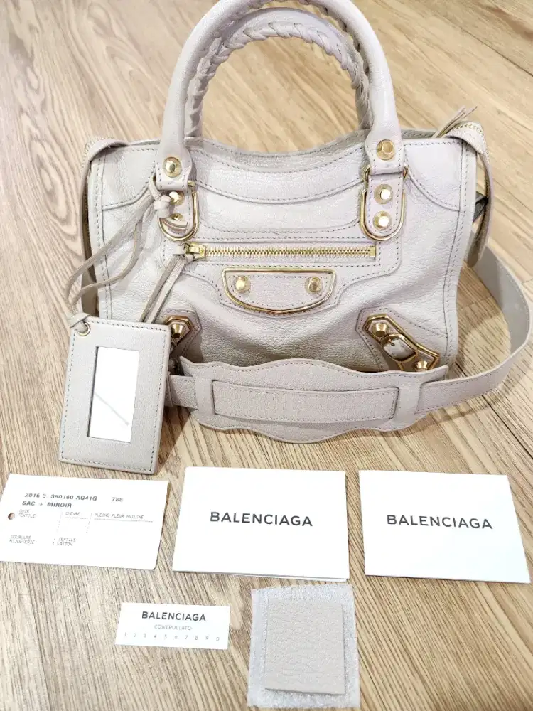 Tas balenciaga mini city edge