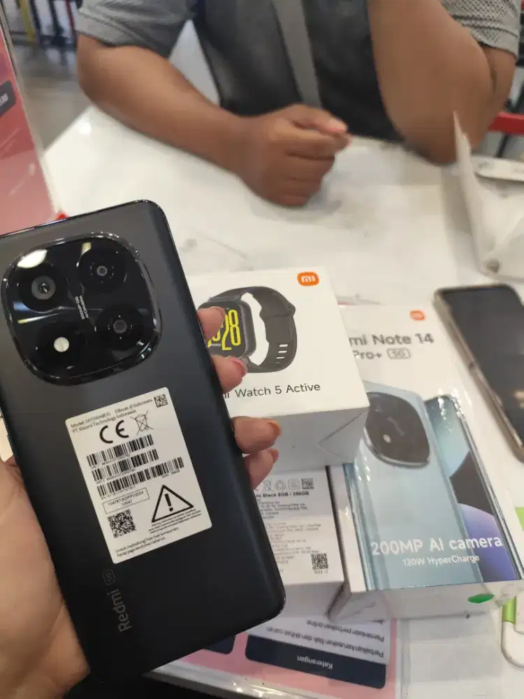 Redmi note 14 PRO+ 5g free watch 5 active BISA KREDIT TANPA DP
