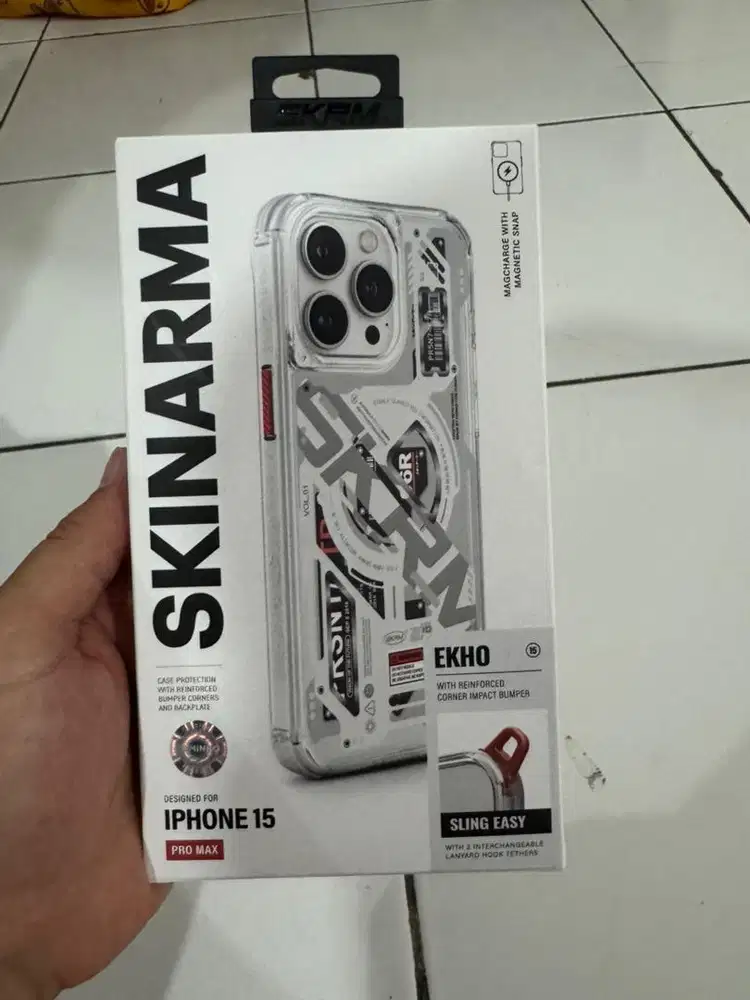 Case Casing iPhone 15 Pro Max Skinarma Original Ekho