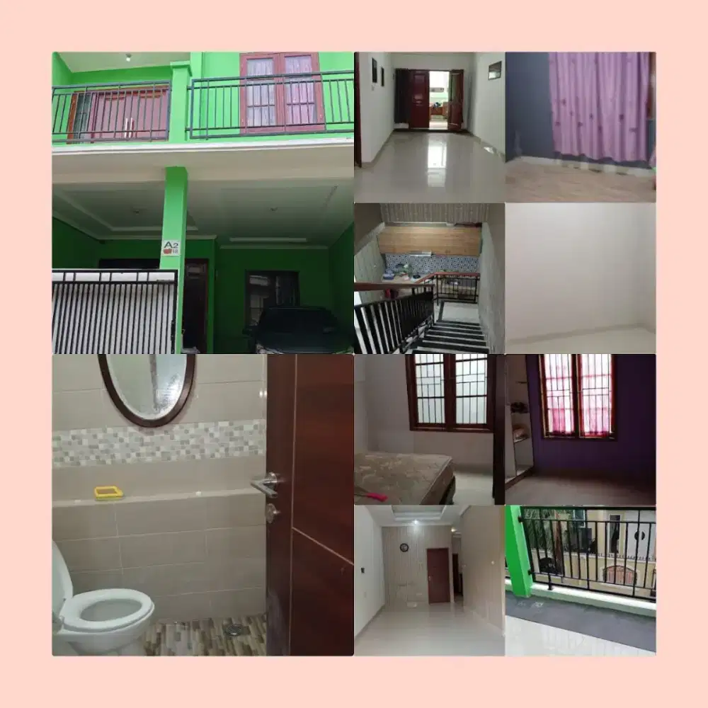 Rumah d jual dua lantai