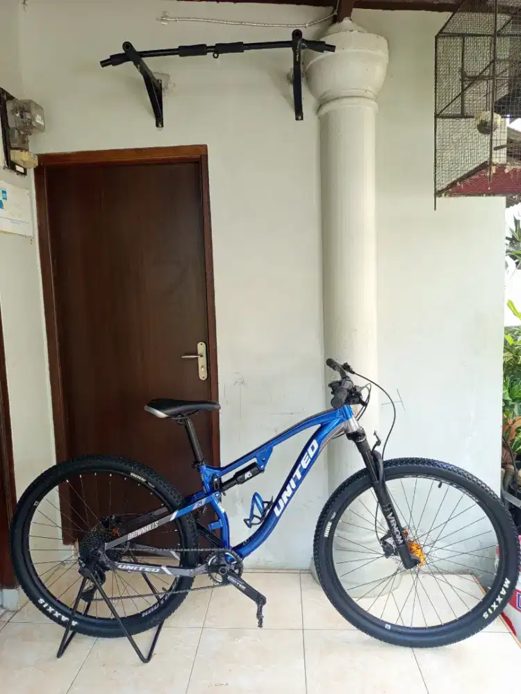 Sepeda United Brownhill T2 size S 29er spek upgrade nego tipis