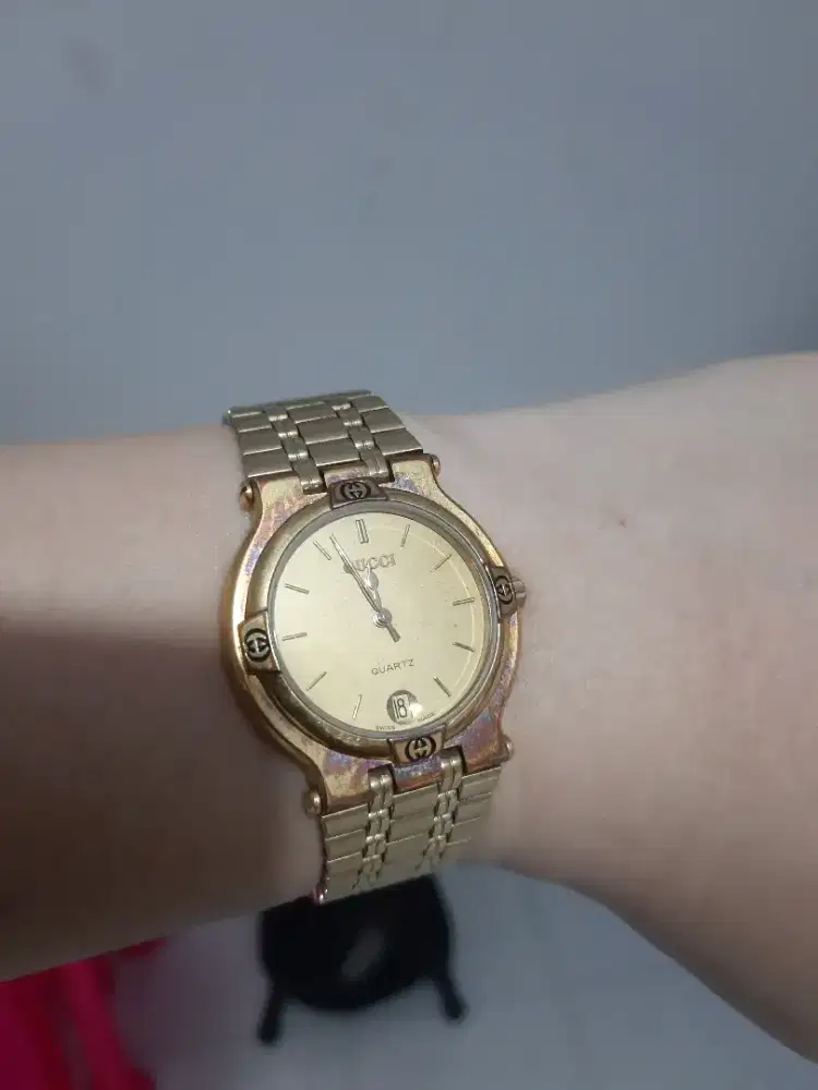 Gucci watch Gold Vintage ORIGINAL