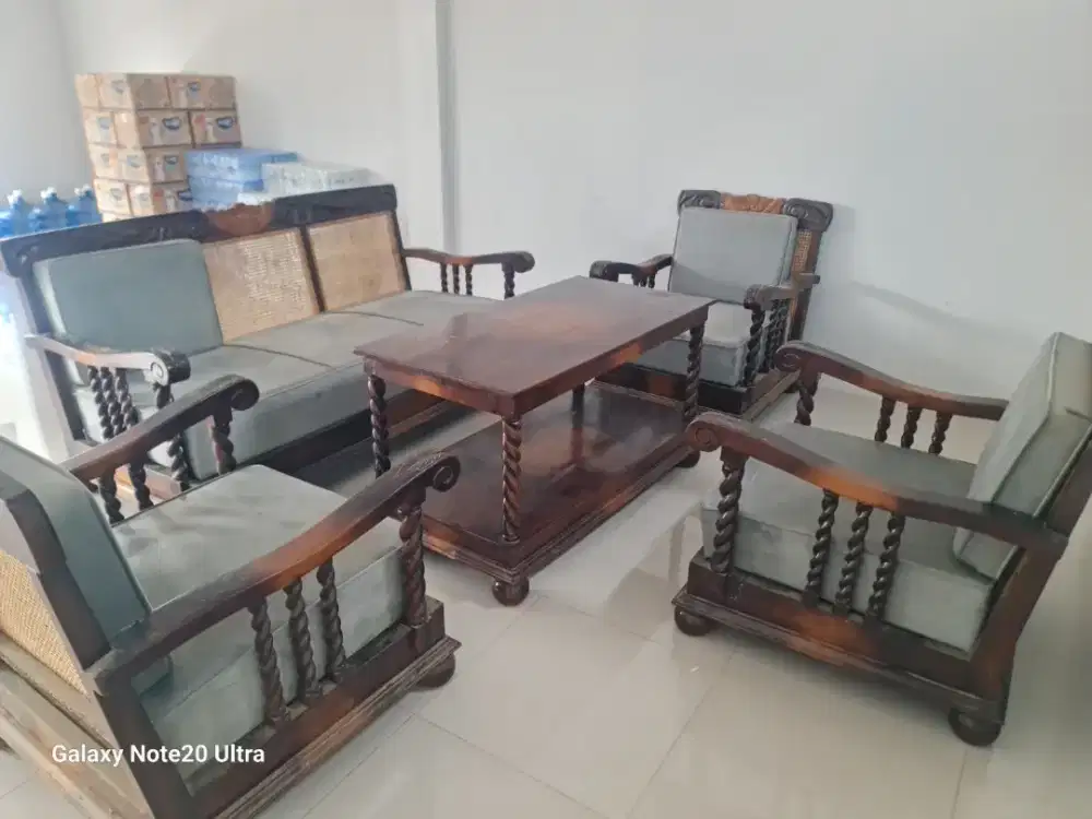 Dijual kursi vonderpool retro kayu jati murah meriah