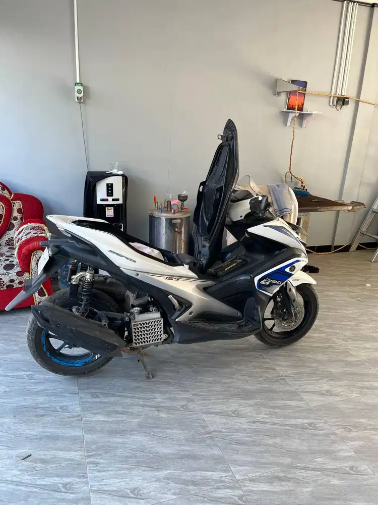 Aerox 2017 ss lengkap pajak hidup plat tangsel ciputat