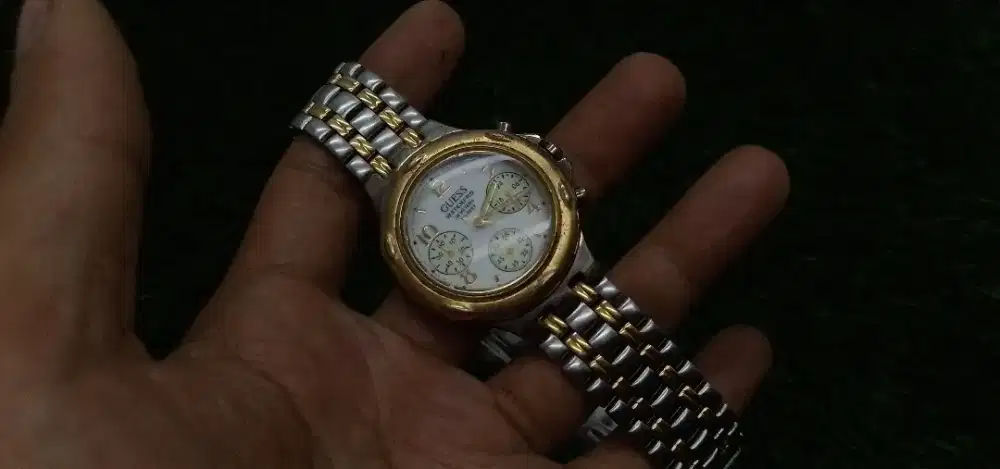 Jam tangan pria guess waterpro vintage