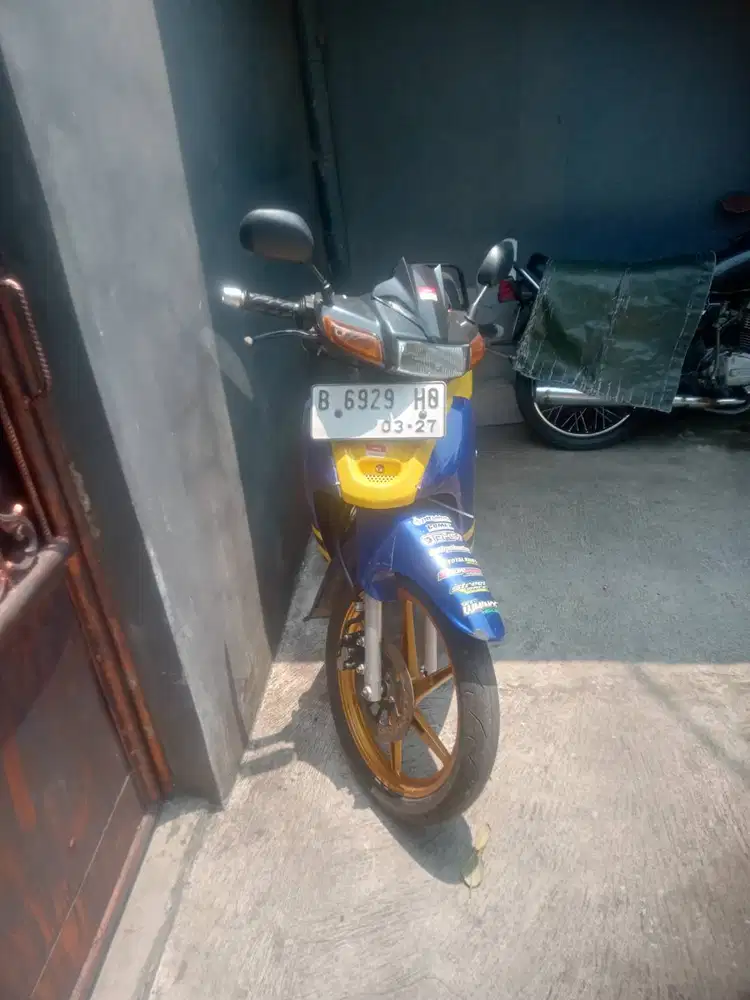 Satria Ru 120 R double disc