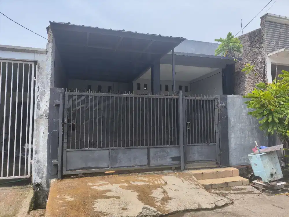 DISEWAKAN RUMAH 1 LANTAI BEBAS BANJIR, TAMBUN SELATAN.