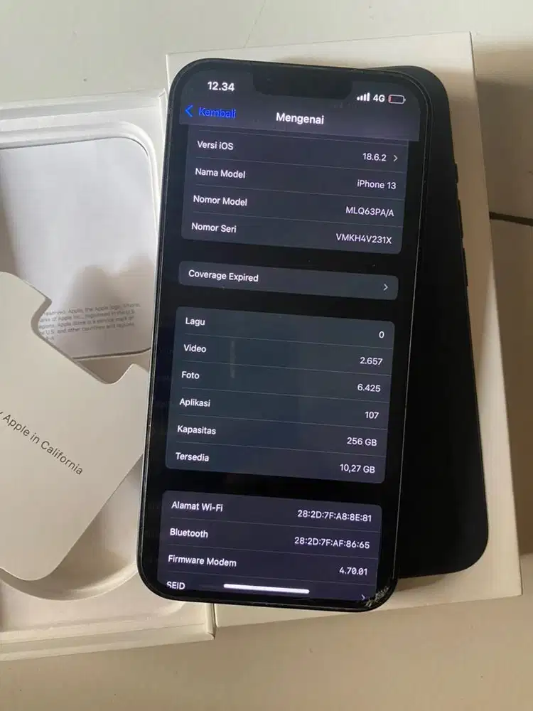 Iphone 13 256gb ibox