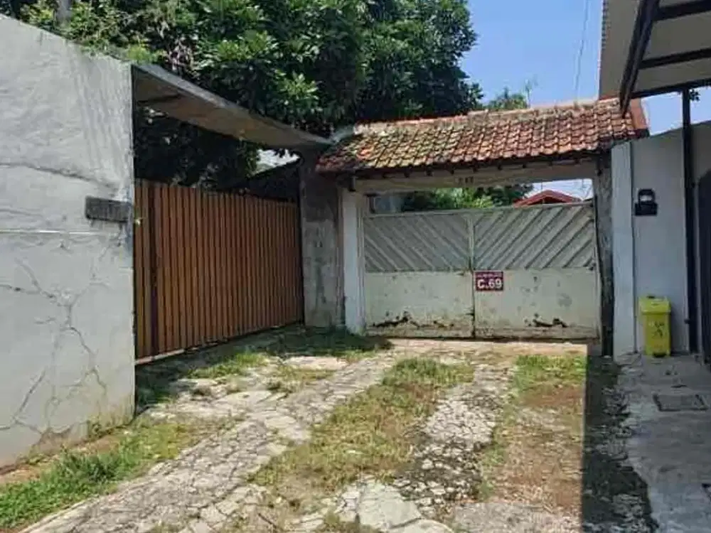 dijual rumah murah harga dibawah pasaran di jalan gelatik, kel. rempoa, kec. ciputat, kota tangerang selatan