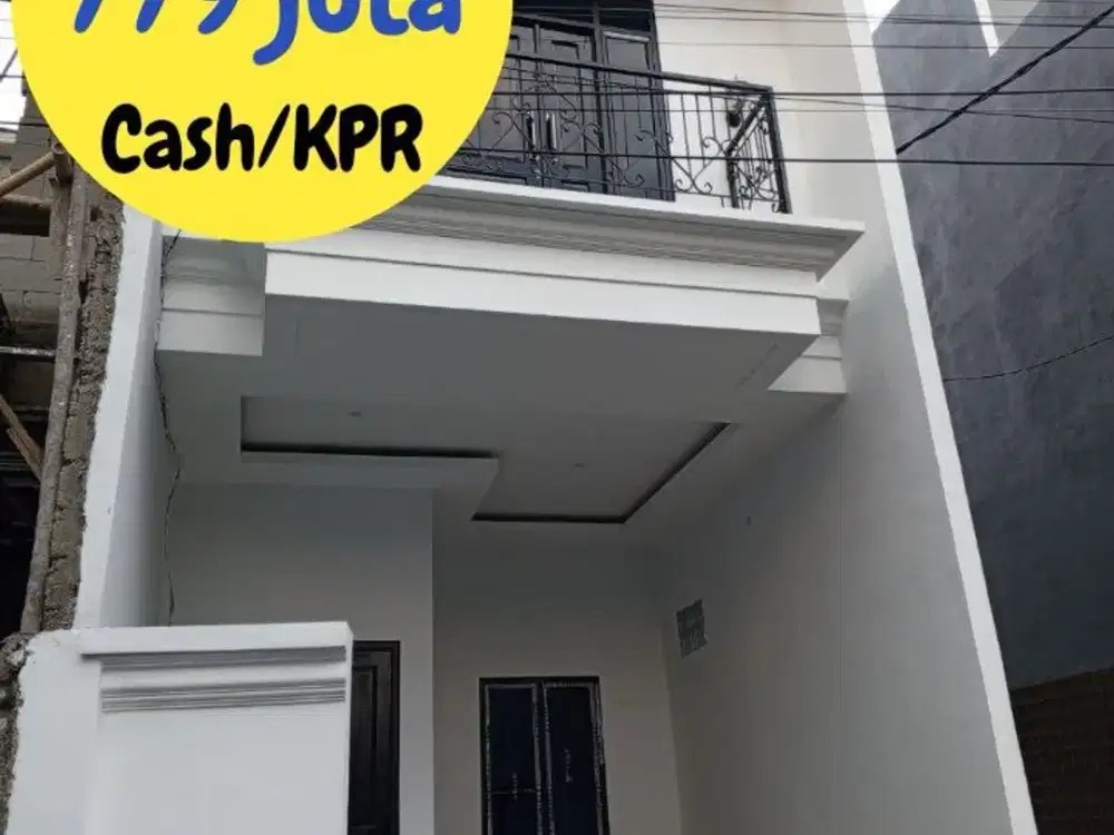 Dijual Rumah Baru Jakarta Selatan 2-lantai Plus Rooftop