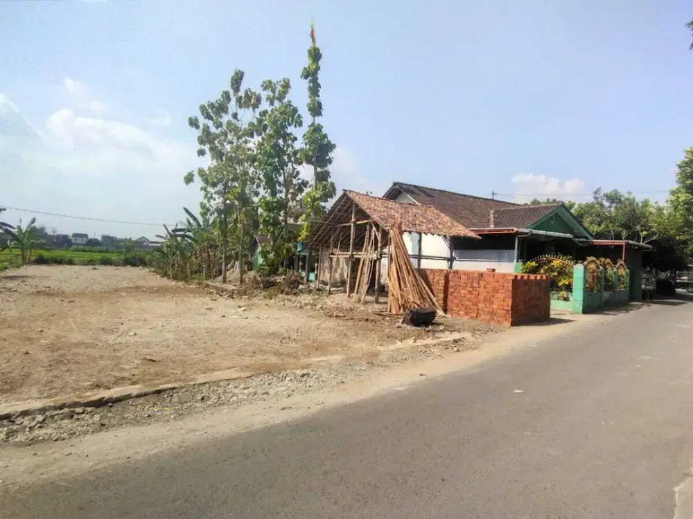 Pleret Bantul; Tanah Lokasi Strategis; Siap Bangun