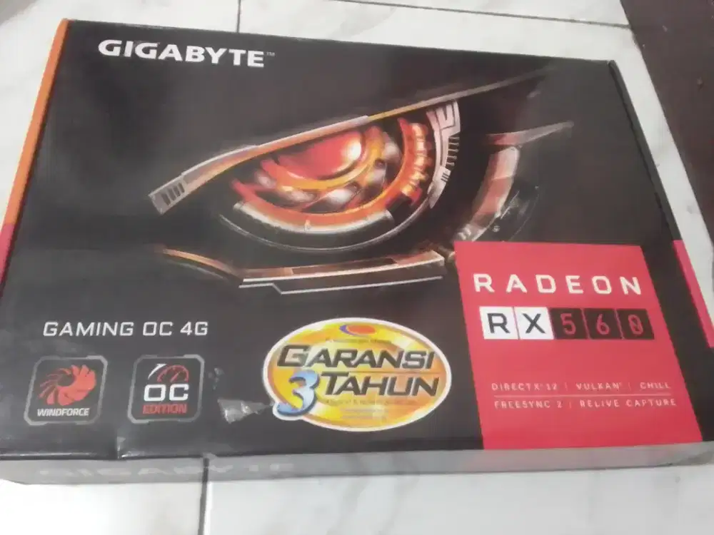 VGA Gigabyte RX 560 4GB DUAL FAN