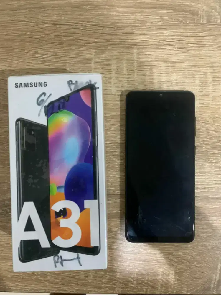 Samsung a31 6/128 lcd mati nego