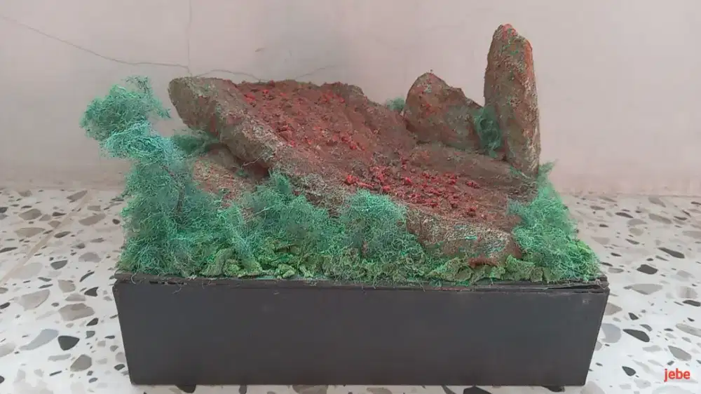 Diorama untuk figure/diecast custom made