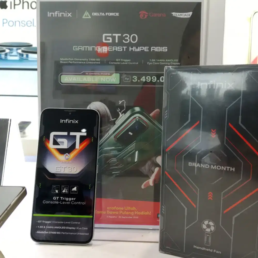 Infinix GT 30 Gaming Beast Hype Abis