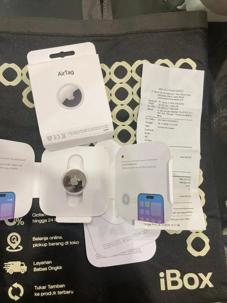 Brand New Apple Airtag Resmi IBOX