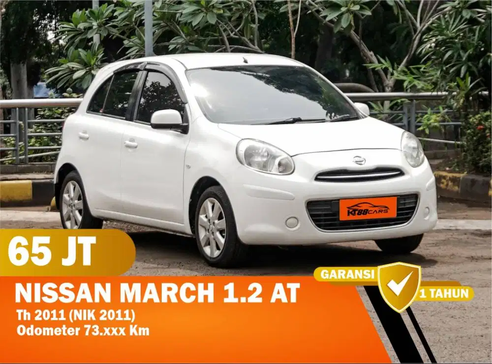 Angsuran 1 jtan NISSAN MARCH 1.2 AT 2011 Matic