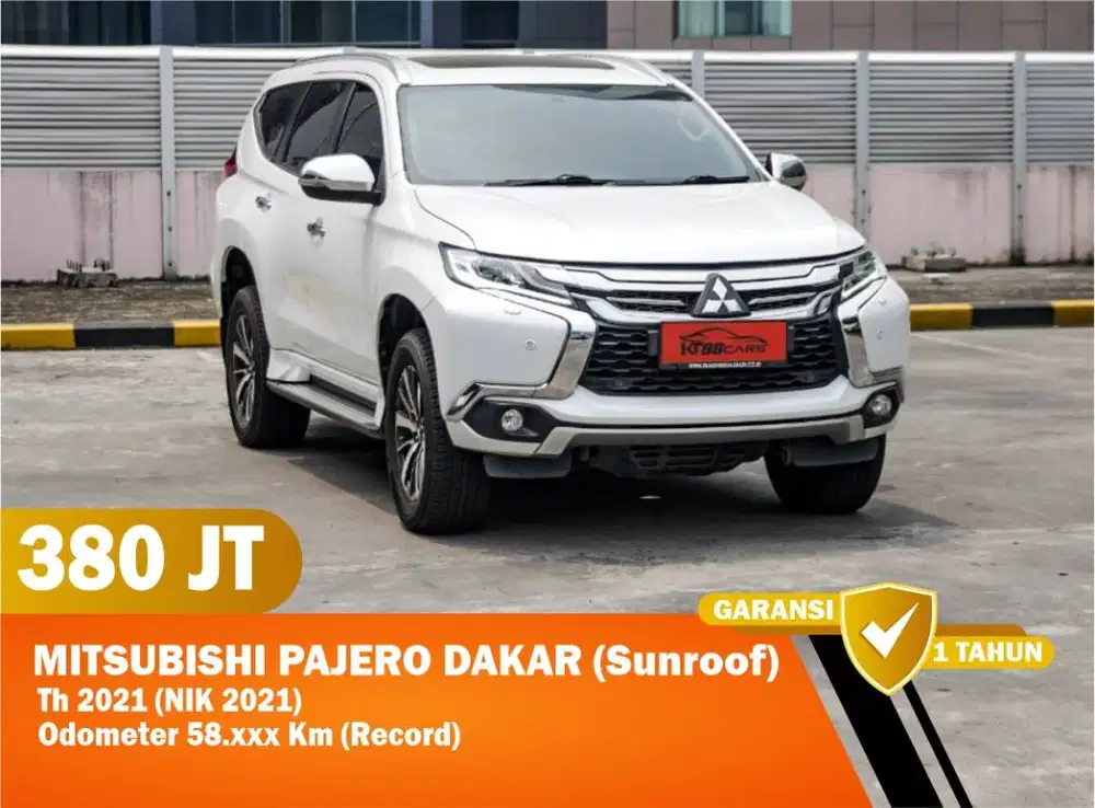 Dp 35 Jt MITSUBISHI PAJERO DAKAR (Sunroof) 2021 Matic Solar