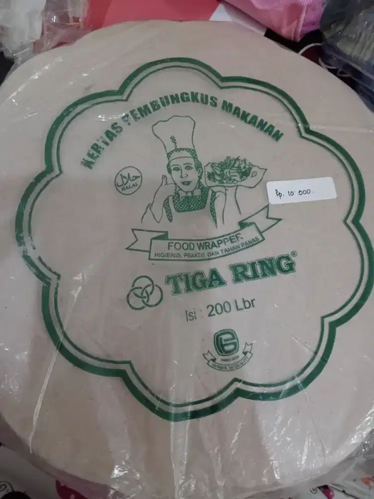 Kertas Cokelat Nasi