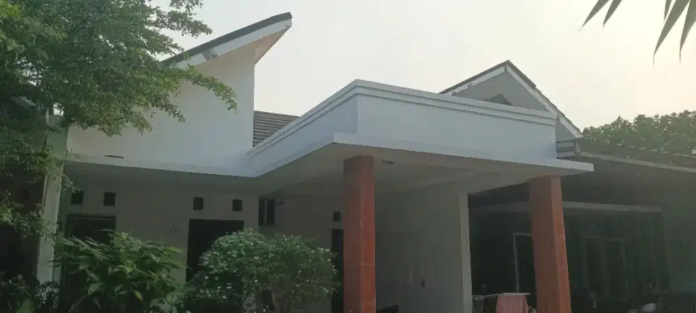 Rumah strategis dan asri di pamulang, sudah di dak