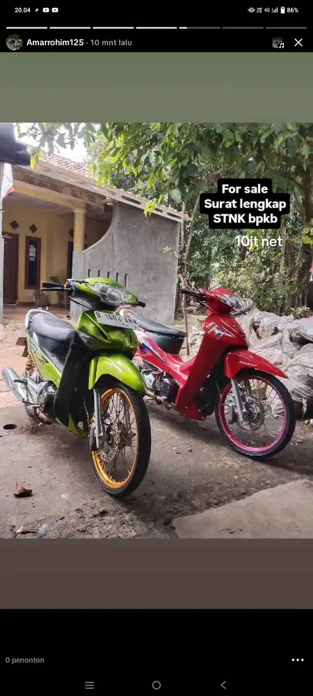 Motor baru selsai ripen