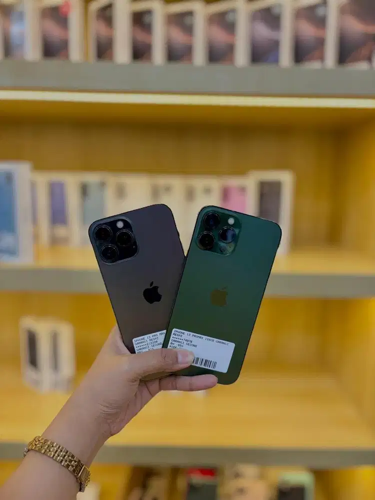 Ip 13 Pro max 128GB second resmi