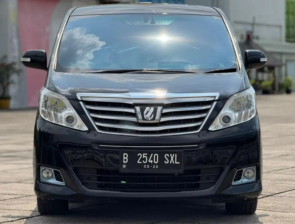 Toyota Alphard G ATPM AT 2012 Hitam