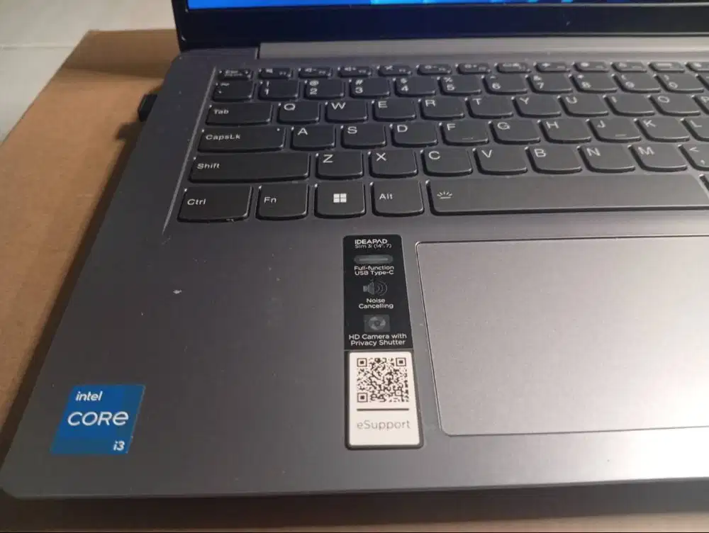 Laptop Lenovo IdeaPad Slim 3 type i3 Gen 1215
