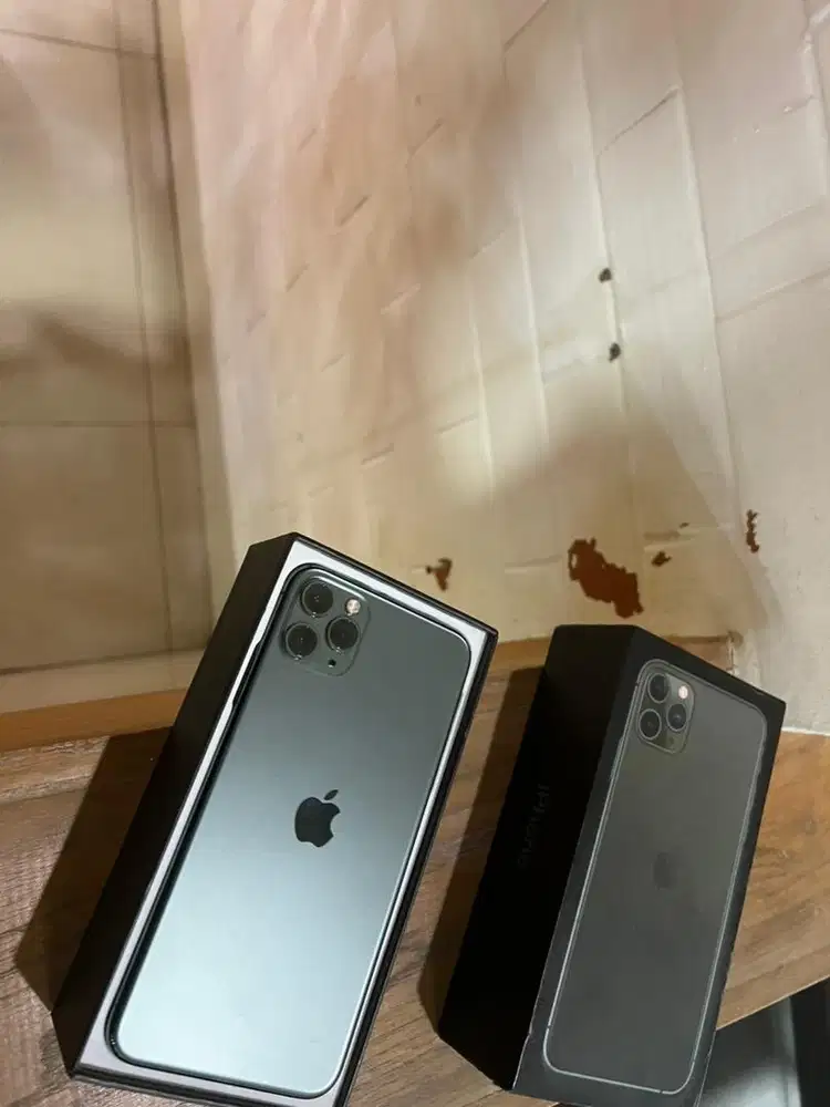 iphone 11 pro max 256gb serba hijau baru