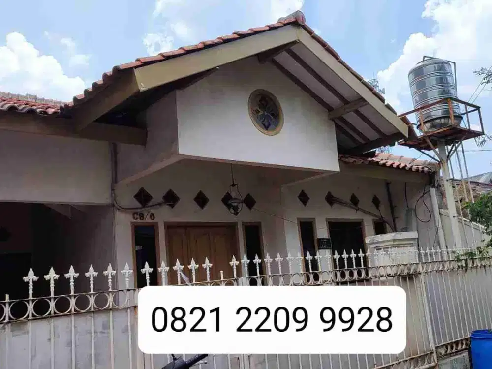 Disewakan rumah 2lantai diJalan Dieng III jatimakmur pondok gede