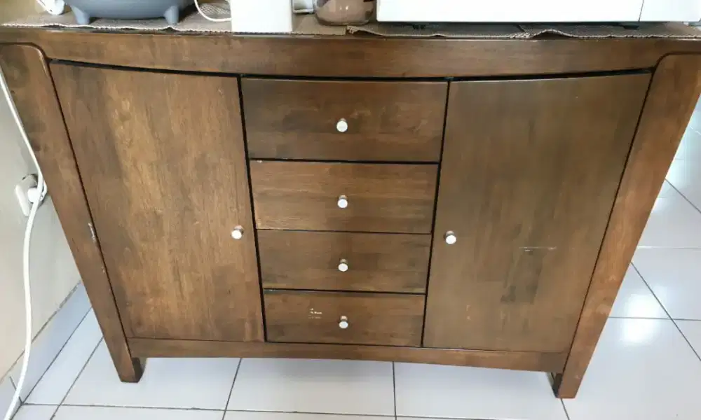 Drawer Kayu Mahoni
